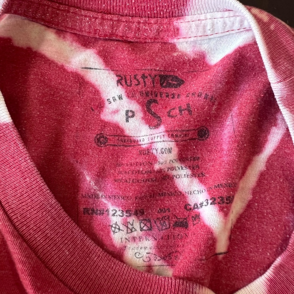 Repurposed bleached tee Rusty - Picture 3 of 3